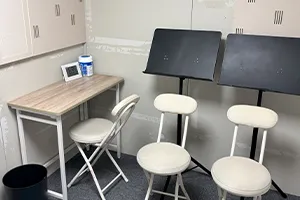 退室時の様子