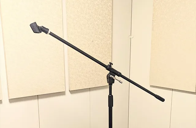 大山Aスタジオのマイクスタンド
